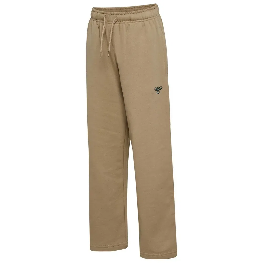 Детские брюки спортивные свободного кроя Jump Boxy Hummel, Beige — фото 3