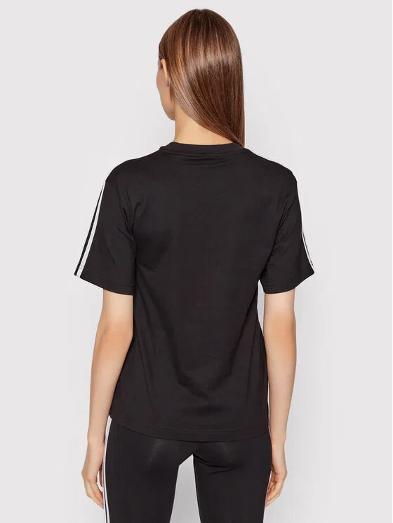 Футболка regular fit Adidas, черный — фото 2