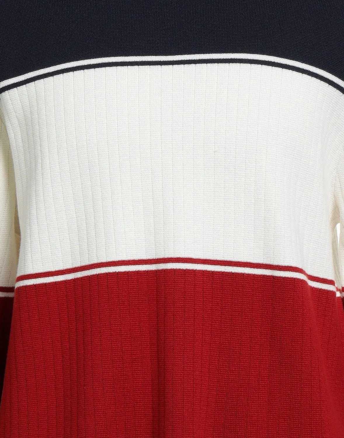 Мужской джемпер хлопковый Tommy Hilfiger, темно‑синий — фото 4