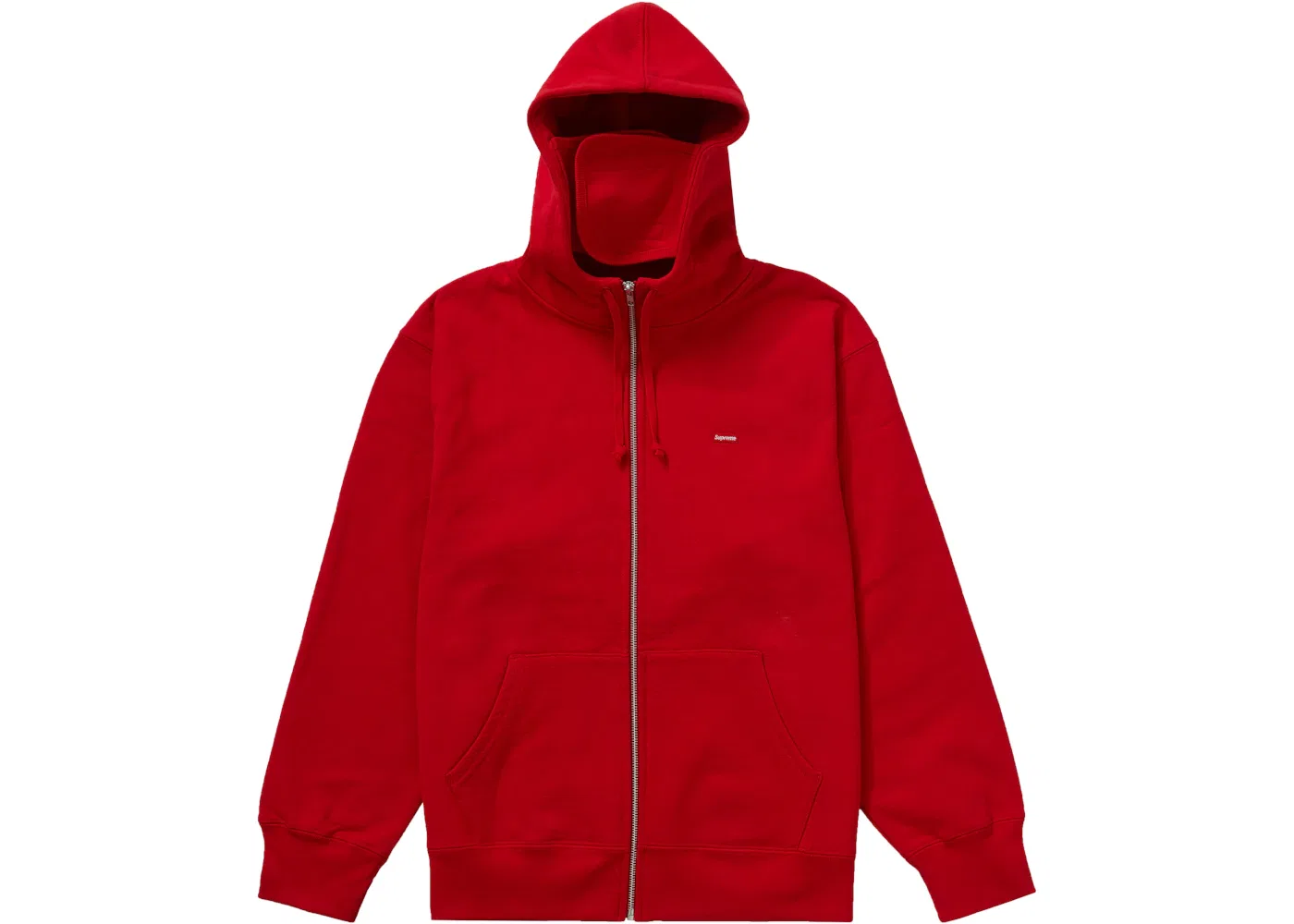 Мужской свитшот с капюшоном Supreme Hooded Sweatshirt, Red — фото 2