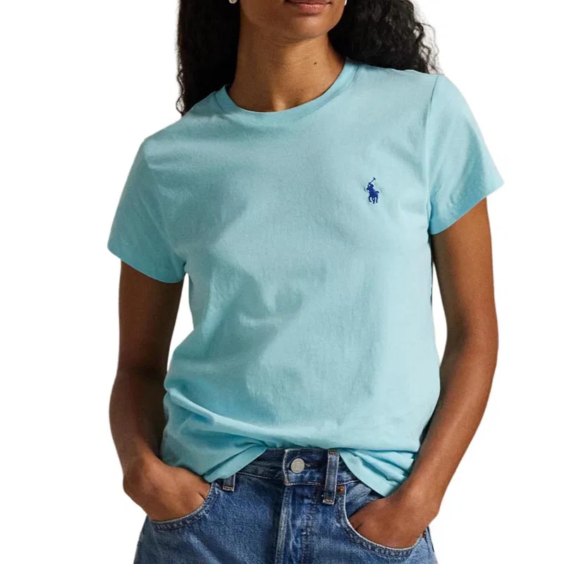 Женская футболка с принтом Turquoises New Star Classic Version Polo Ralph Lauren, Turquoises New Star — фото 3