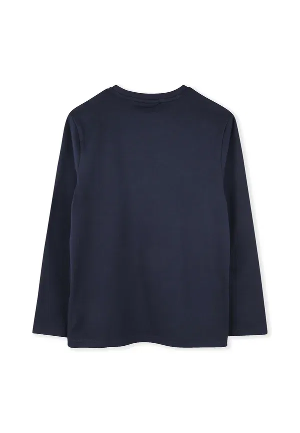 Футболка с длинным рукавом - топ с длинным рукавом Boss Kidswear, синий — фото 2