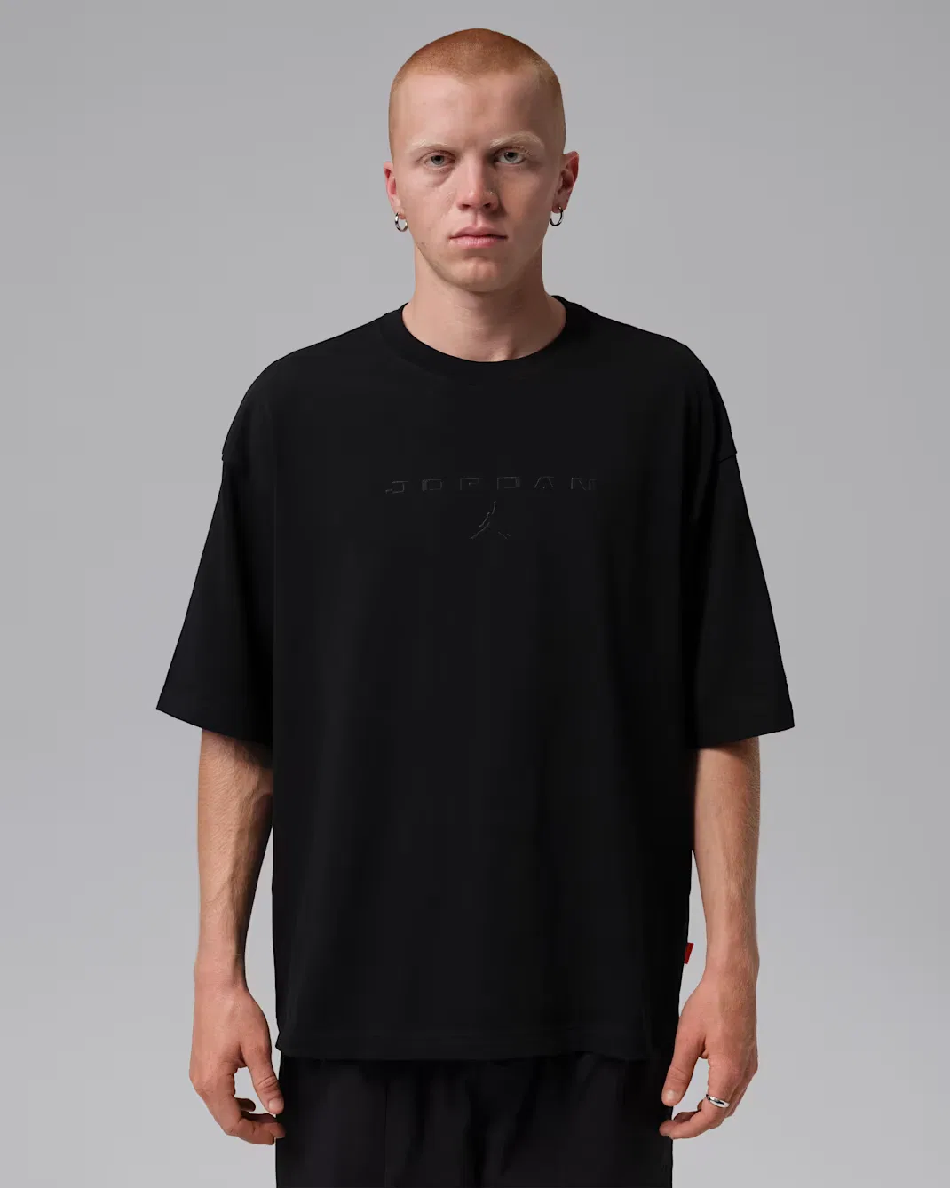 Мужская футболка оверсайз Jordan Flight, Black
