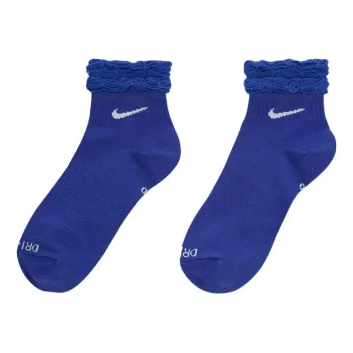 Носки тренировочные укороченные Nike, синие