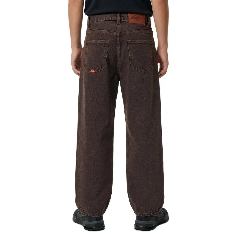 Детские джинсы свободного кроя для мальчиков Quiksilver, Brown — фото 2