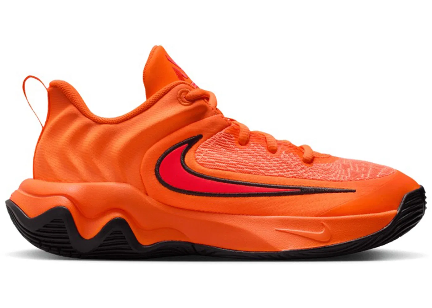 Детские кроссовки Lifestyle Nike Giannis Immortality 4, Total Orange Black Bright Crimson
