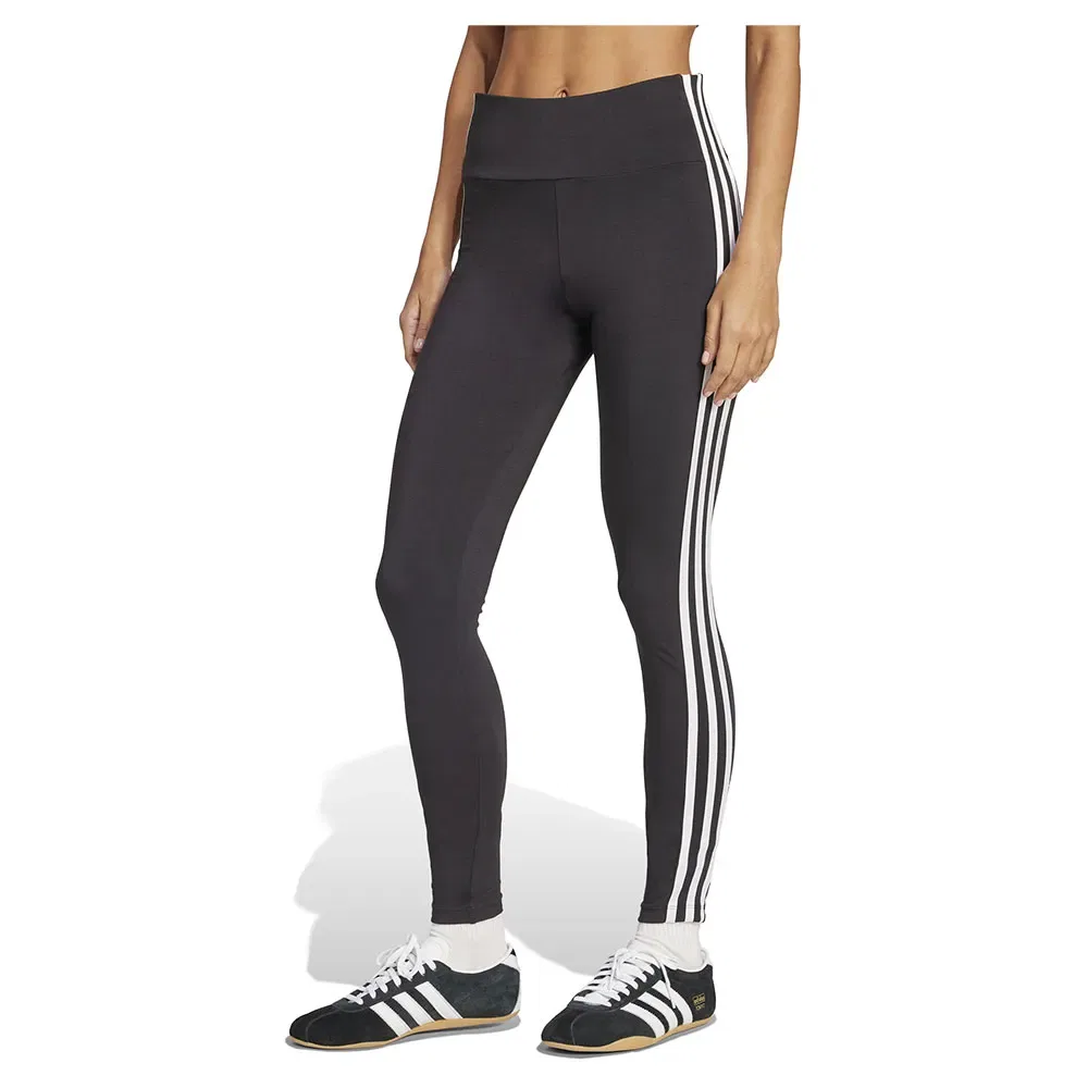 Леггинсы Adicolor 3 Stripes Adidas Originals, черный