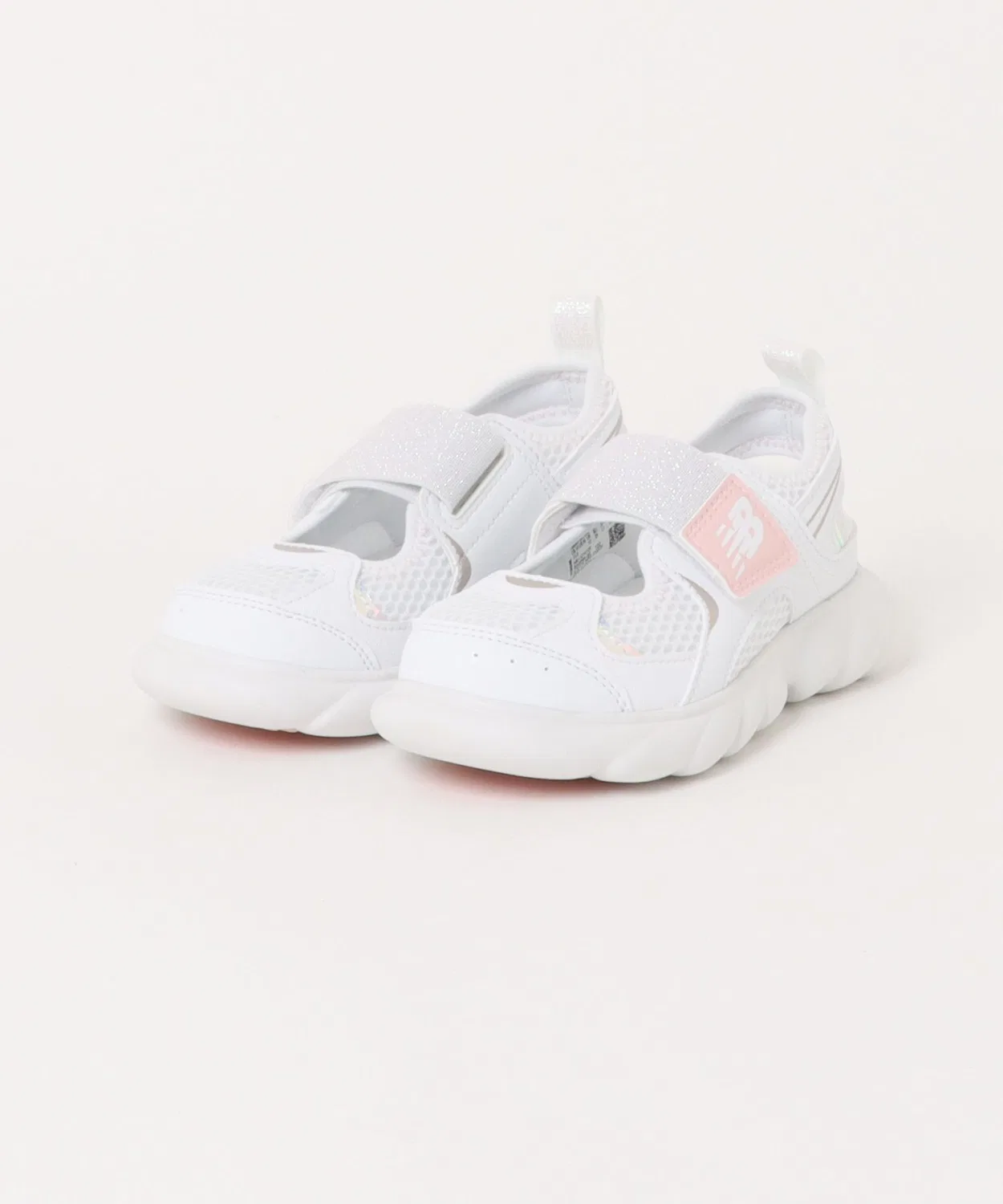 Детские сандалии с ремешком New Balance P230 5WL, White/Pink