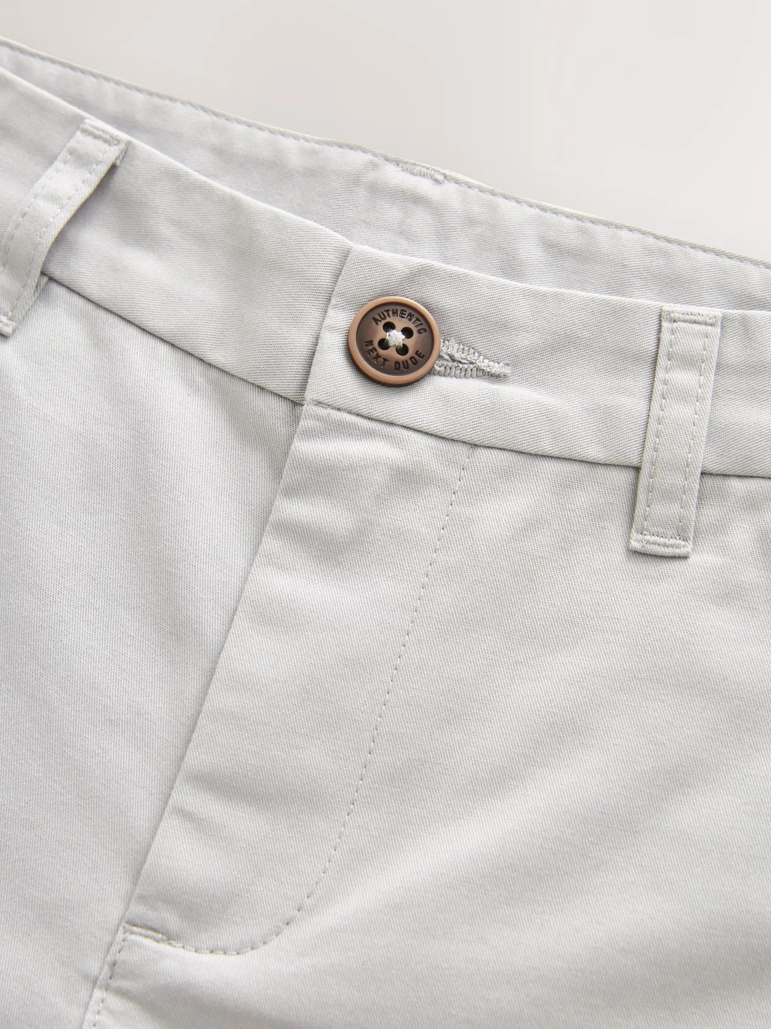 Шорты чинос Regular Fit, Light Grey Next — фото 3