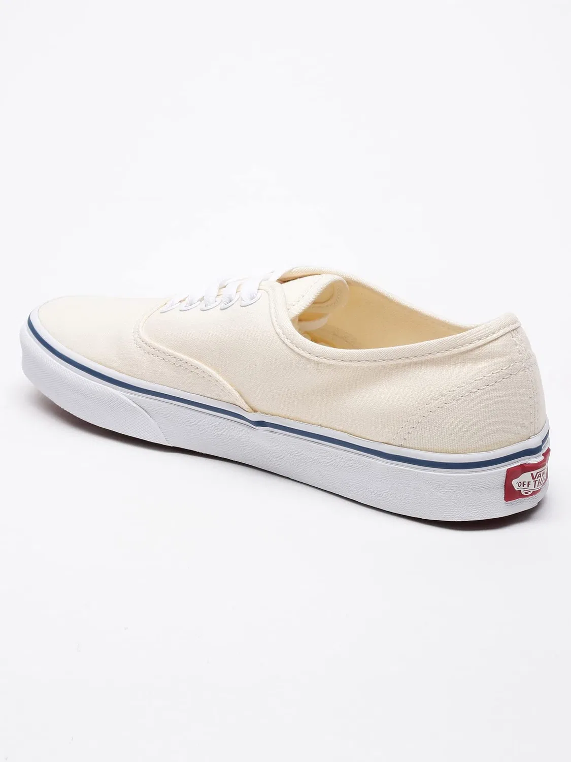 Детские кеды для мальчиков на шнуровке Authentic Vans, White — фото 3