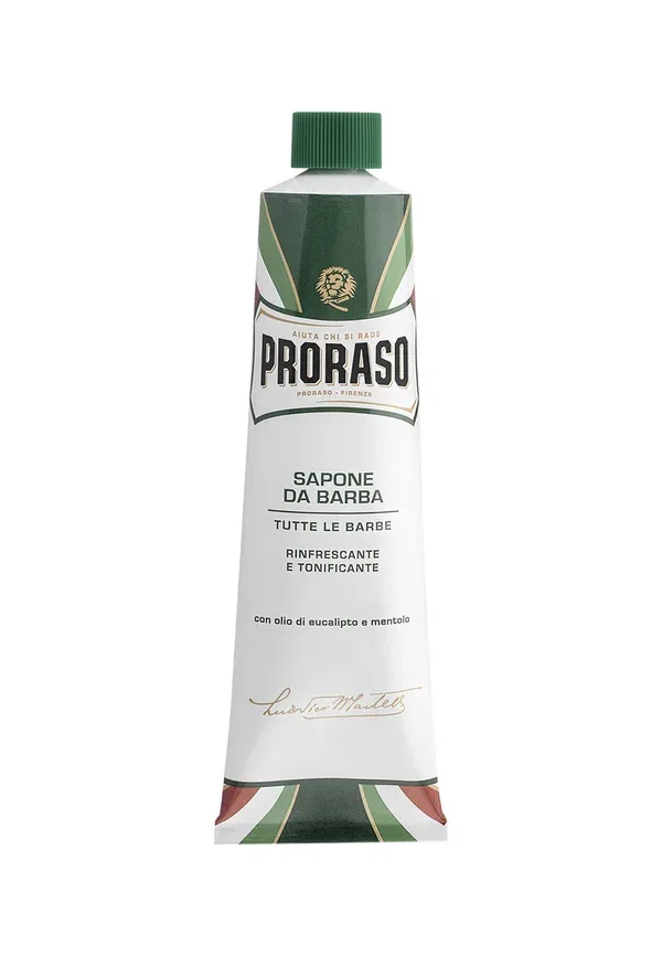 Крем для бритья с маслом эвкалипта Rasiercreme Proraso Green Line 150 мл