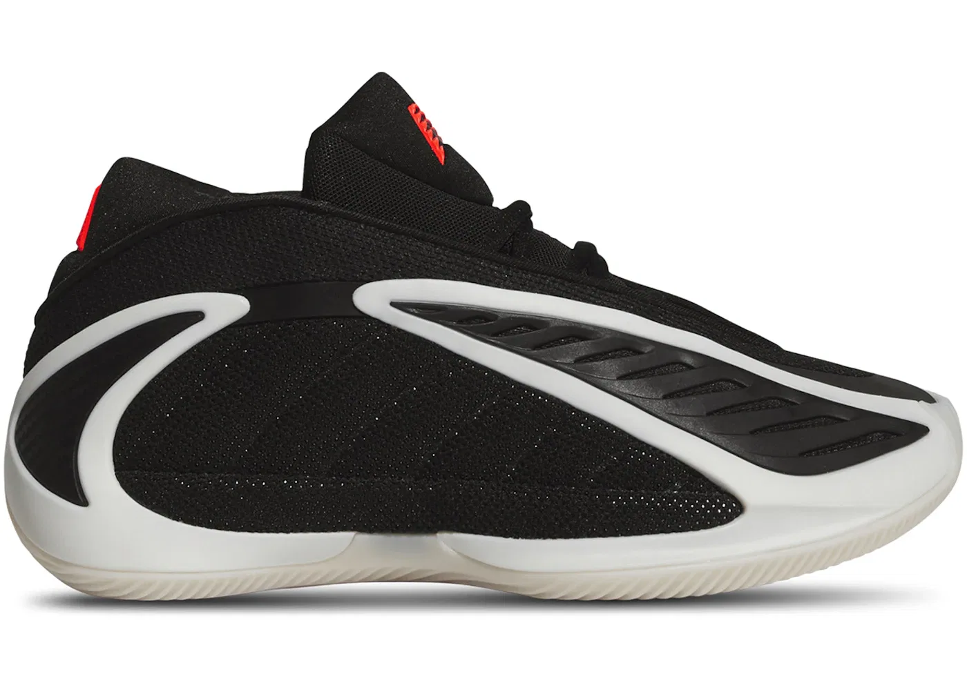 Детские кроссовки для мальчиков с длинным шнурованием Adidas AE 2, Core Black/Zero Metallic/Lucid Red