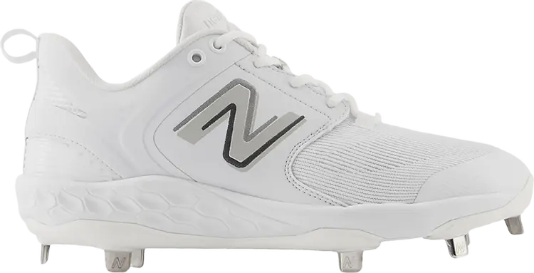Бутсы New Balance Fresh Foam X 3000v6 Metal 'White', белый — фото 2