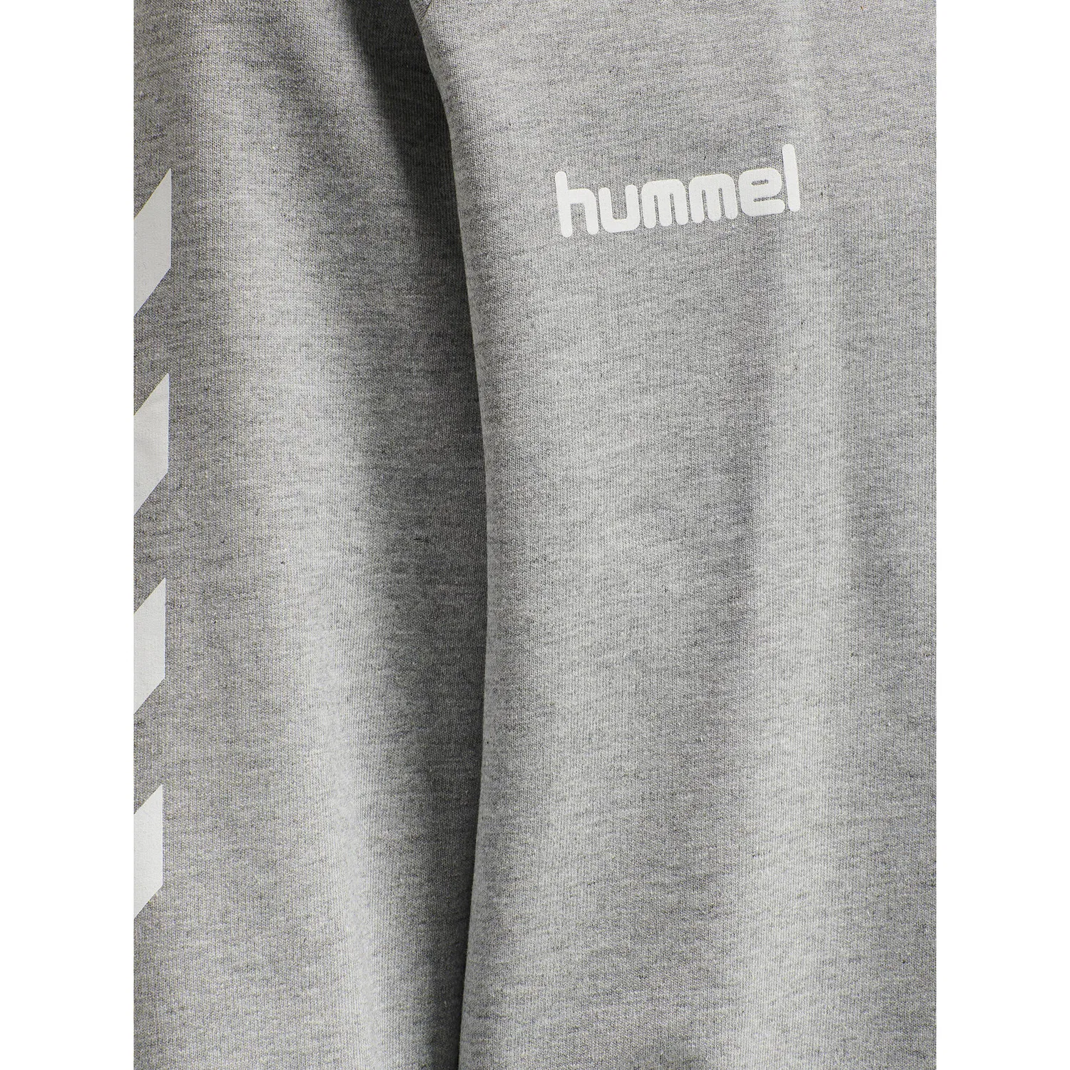 Детская куртка с капюшоном Hmlgo Kids Cotton Zip Hoodie Hummel, Grau — фото 3