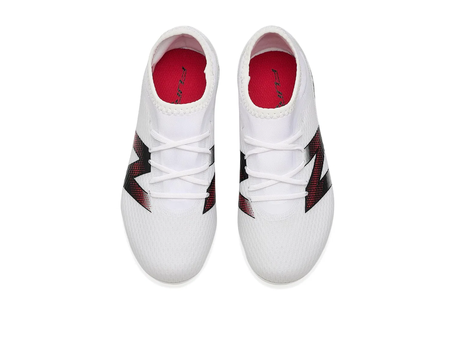 Бутсы Furon Team Junior Fg V9 (для маленьких и больших детей) New Balance Kids, Nb 103 White/Black 100 — фото 3