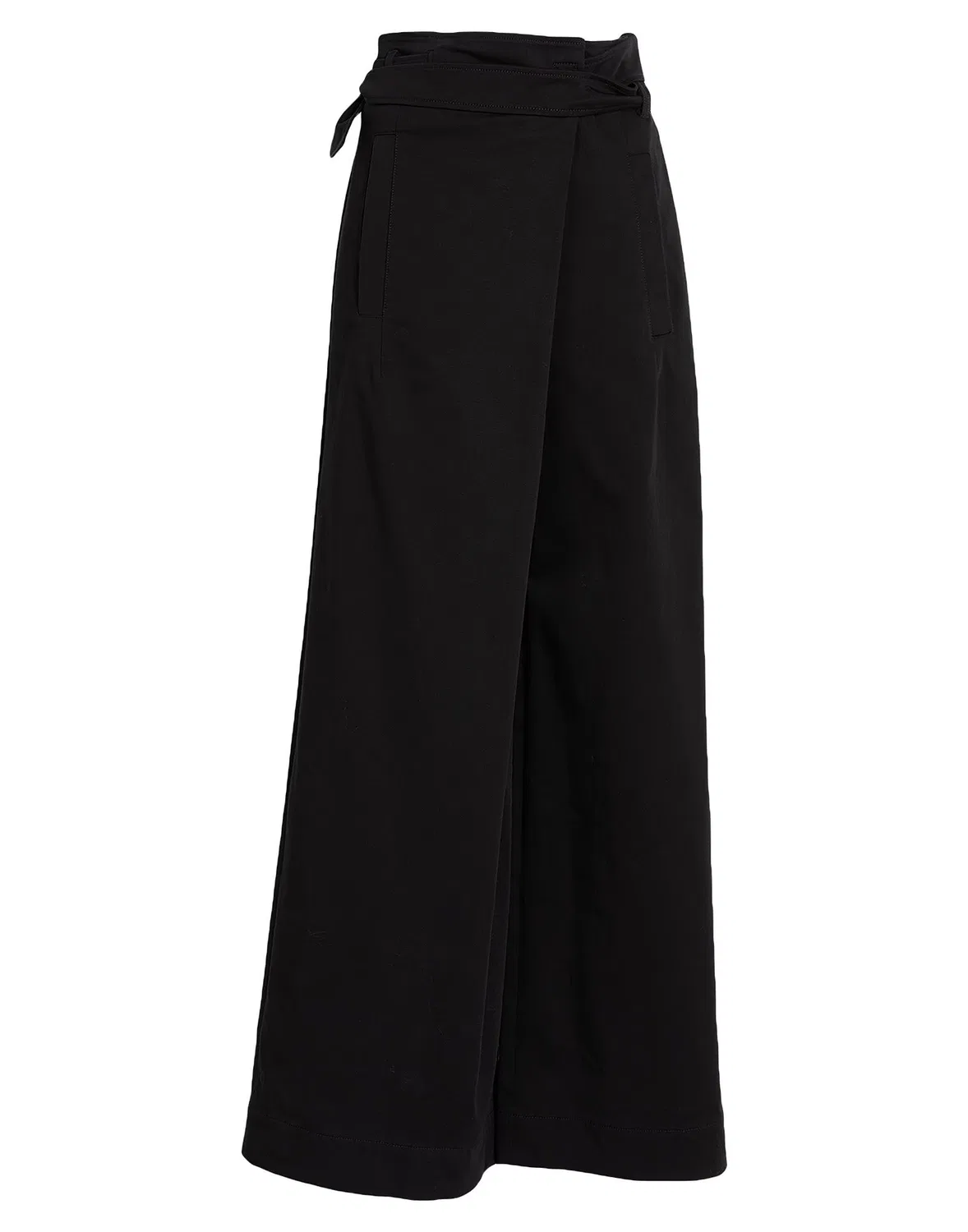Женские широкие брюки из шерсти Dsquared2, темно-коричневый