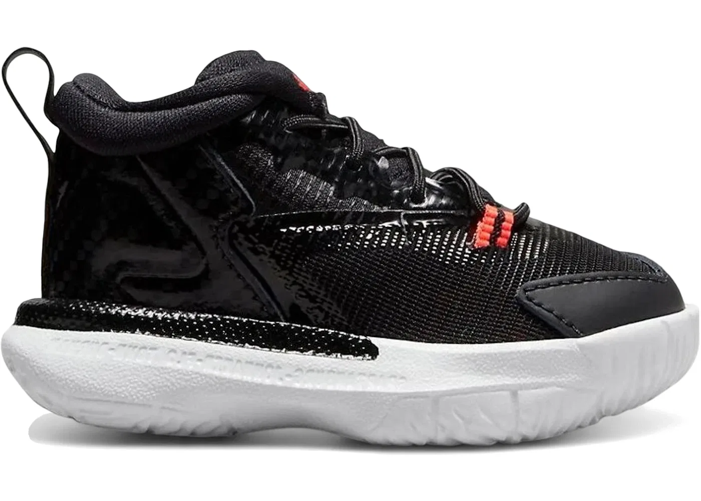 Детские кроссовки для баскетбола Jordan Zion 1 Bloodline Jordan, Black/White/Bright Crimson