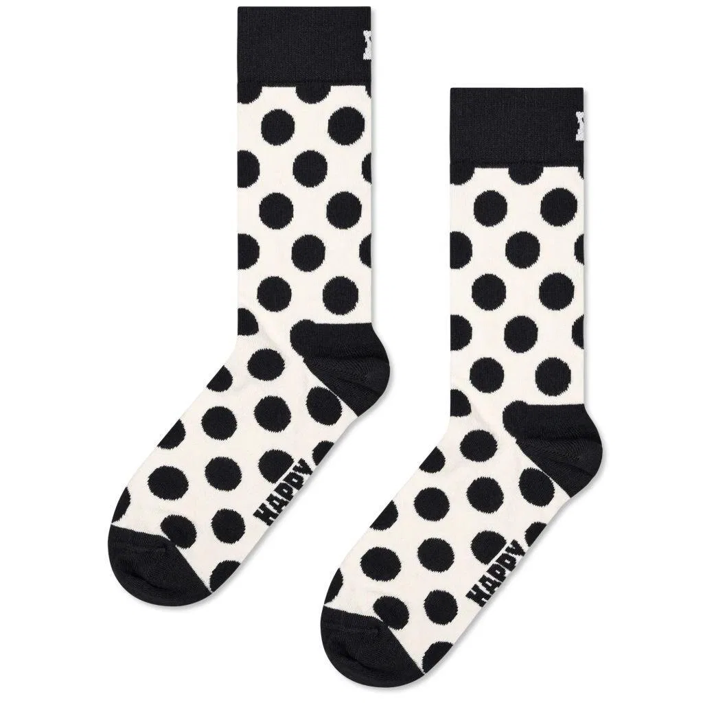 Детские носки с принтом Big Dot Sock Happy Socks, Weiß
