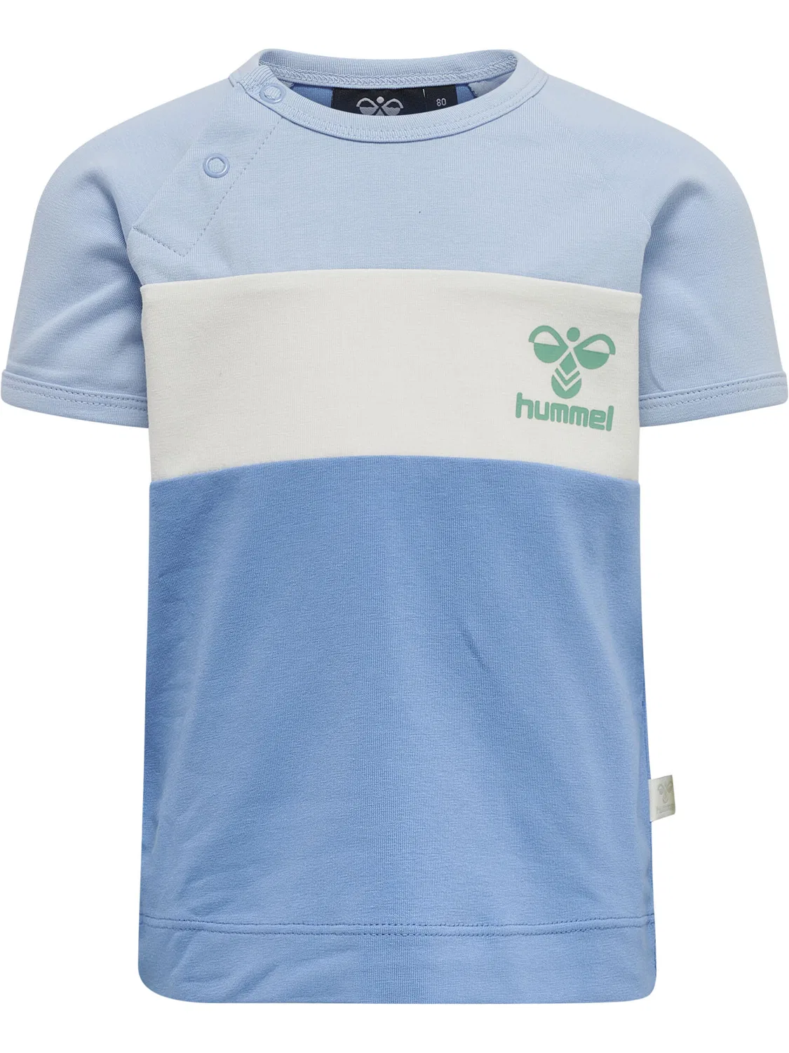 Детская футболка с коротким рукавом Hmlaslan Hummel, Blau Lagunenblau Hellblau