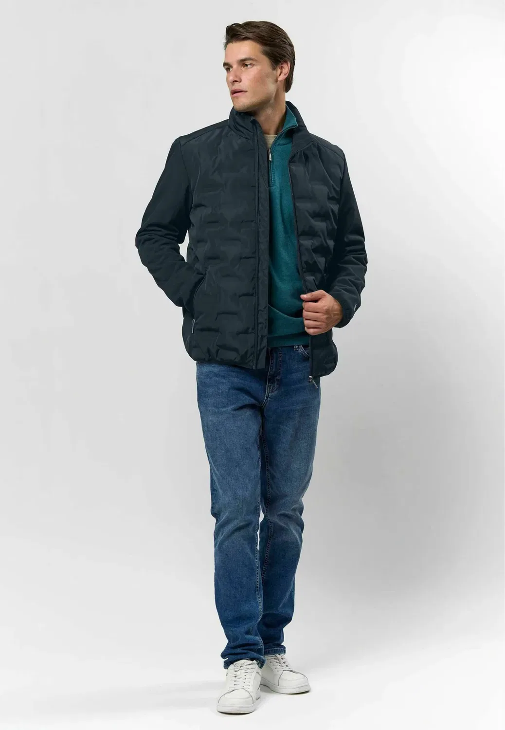 Умколлин - легкая куртка U.S. Polo Assn., Dark Sapphire — фото 2