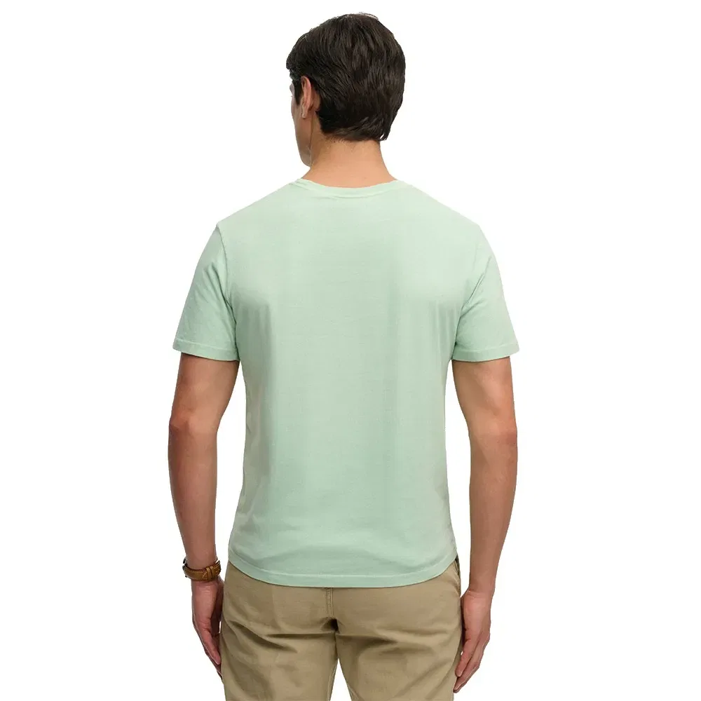 Футболка с коротким рукавом и карманом Classic Essential Superdry, зеленый — фото 2