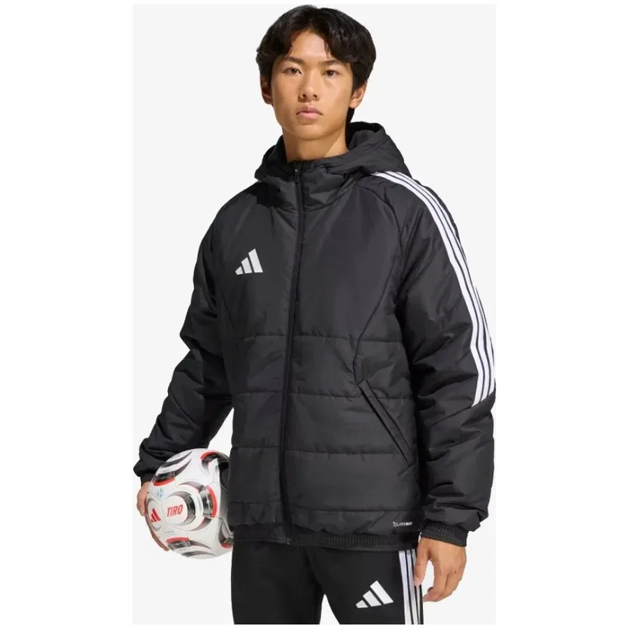 Зимняя куртка Tiro26 Winter Jacket adidas, Черно-белый — фото 2