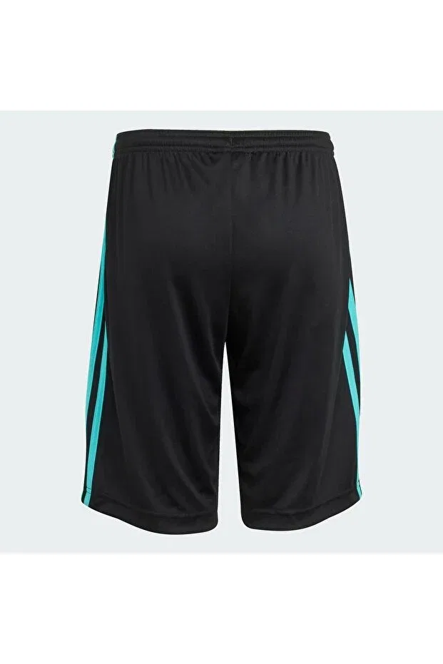 Детские шорты для девочек с принтом Mercedes AMG Petronas Kids Shorts Adidas, Black — фото 2