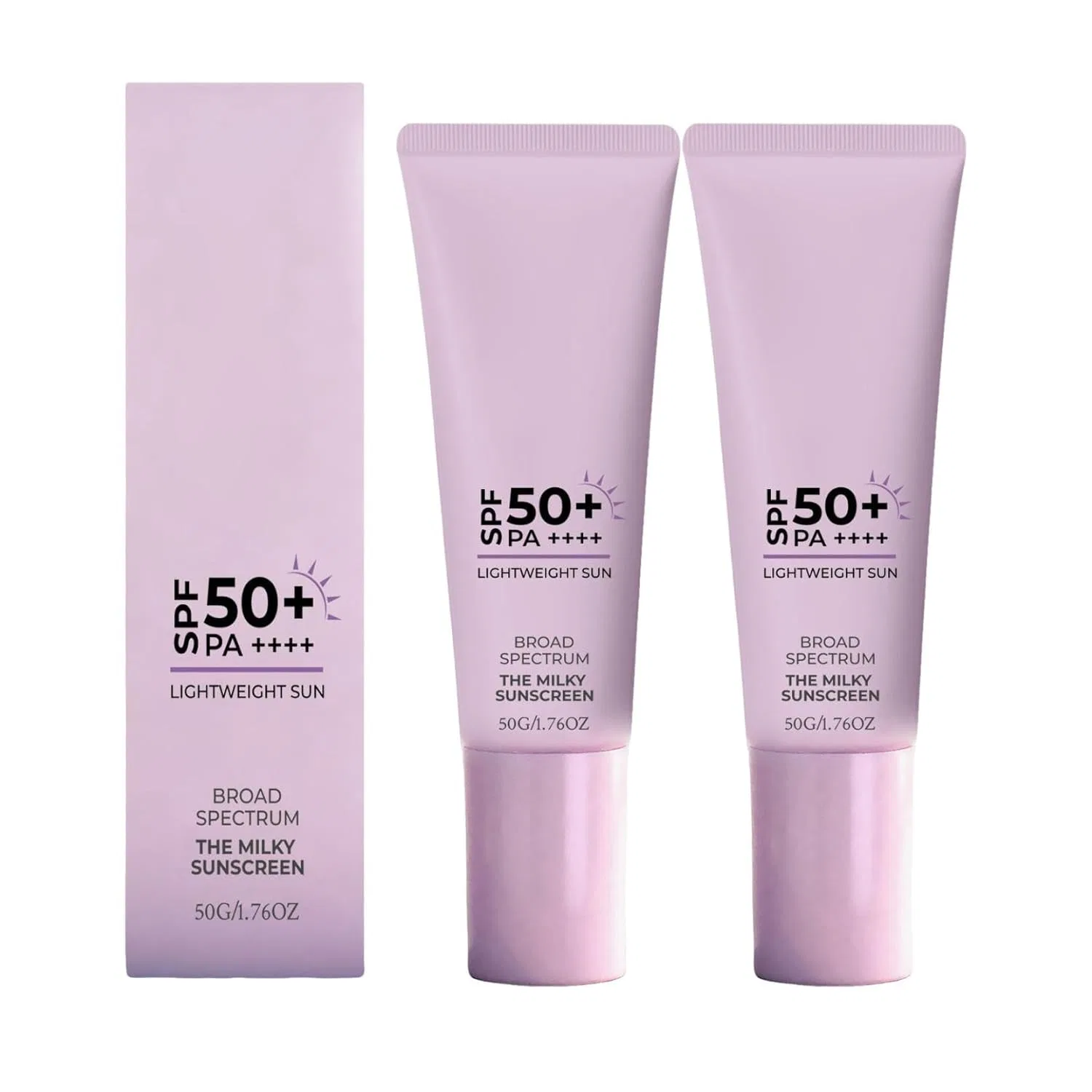 Солнцезащитный крем SPF 50, 50 г, 2 шт Generisch