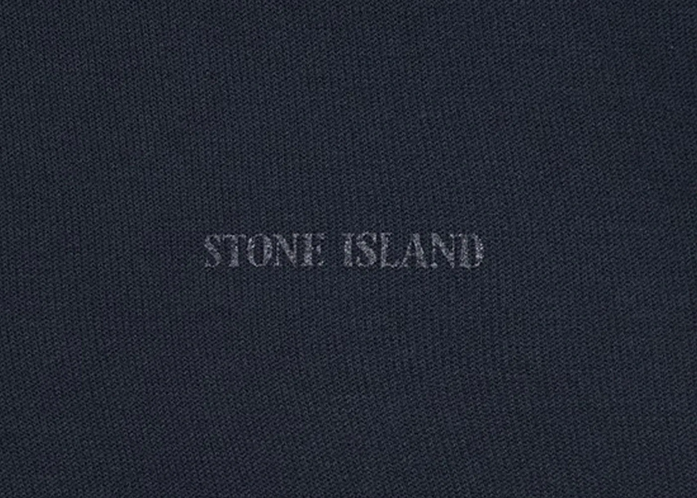Мужское поло Stone Island Ghost, Navy Blue — фото 2