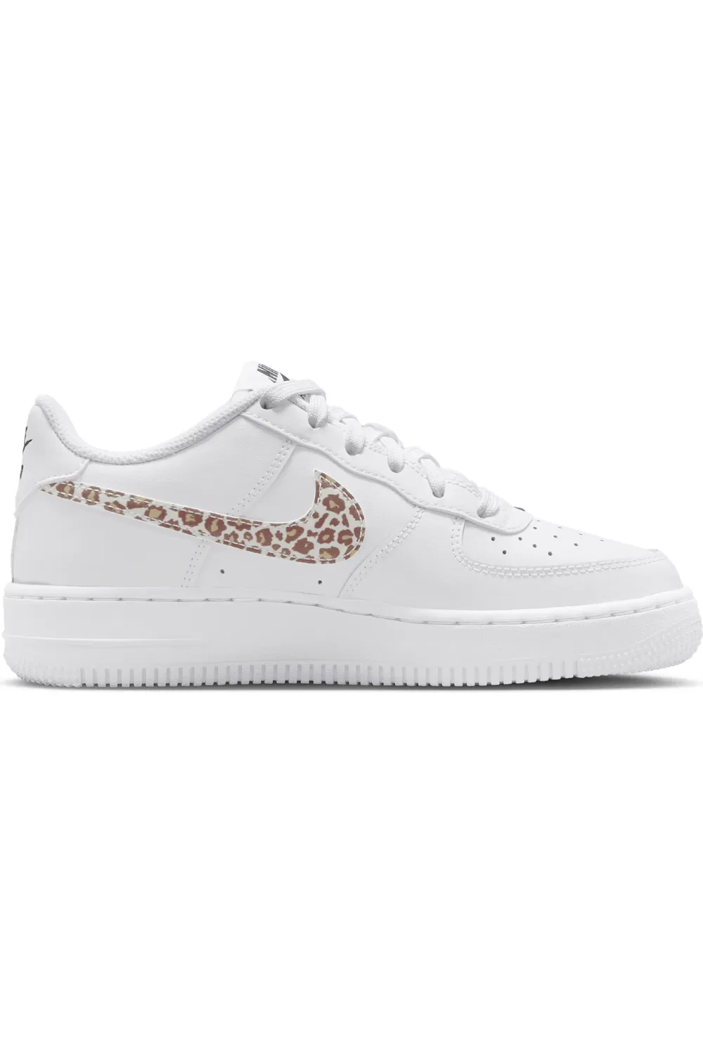 Детские кроссовки баскетбольные Air Force 1 Low Nike, белый/черный — фото 2