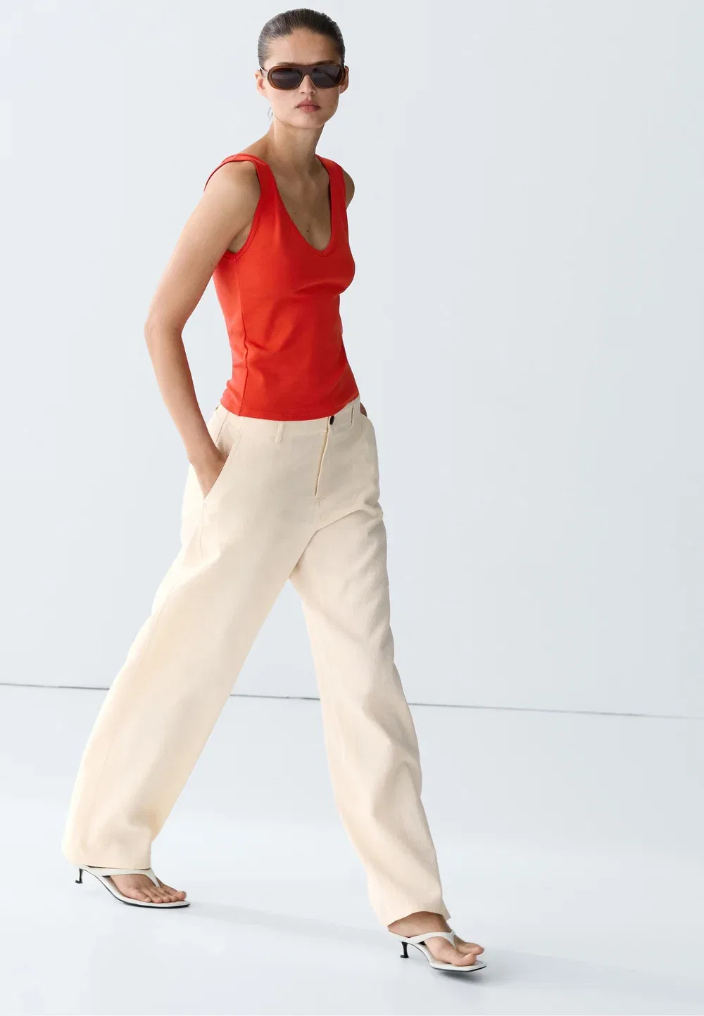 Топ Massimo Dutti, Red — фото 4