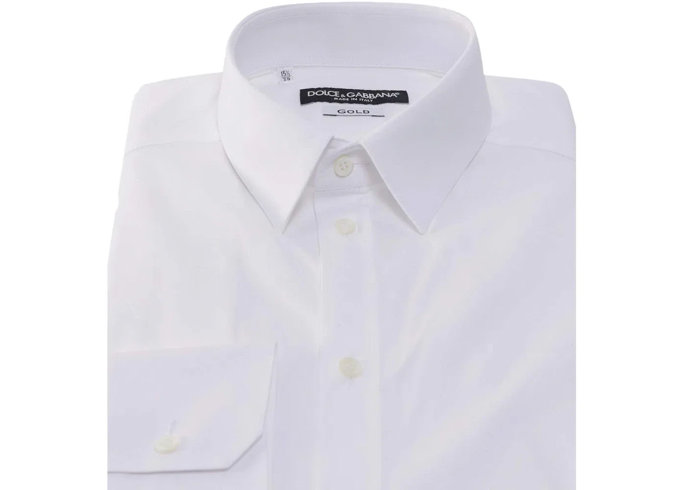 Мужская рубашка из эластичного хлопка Dolce & Gabbana, White — фото 2