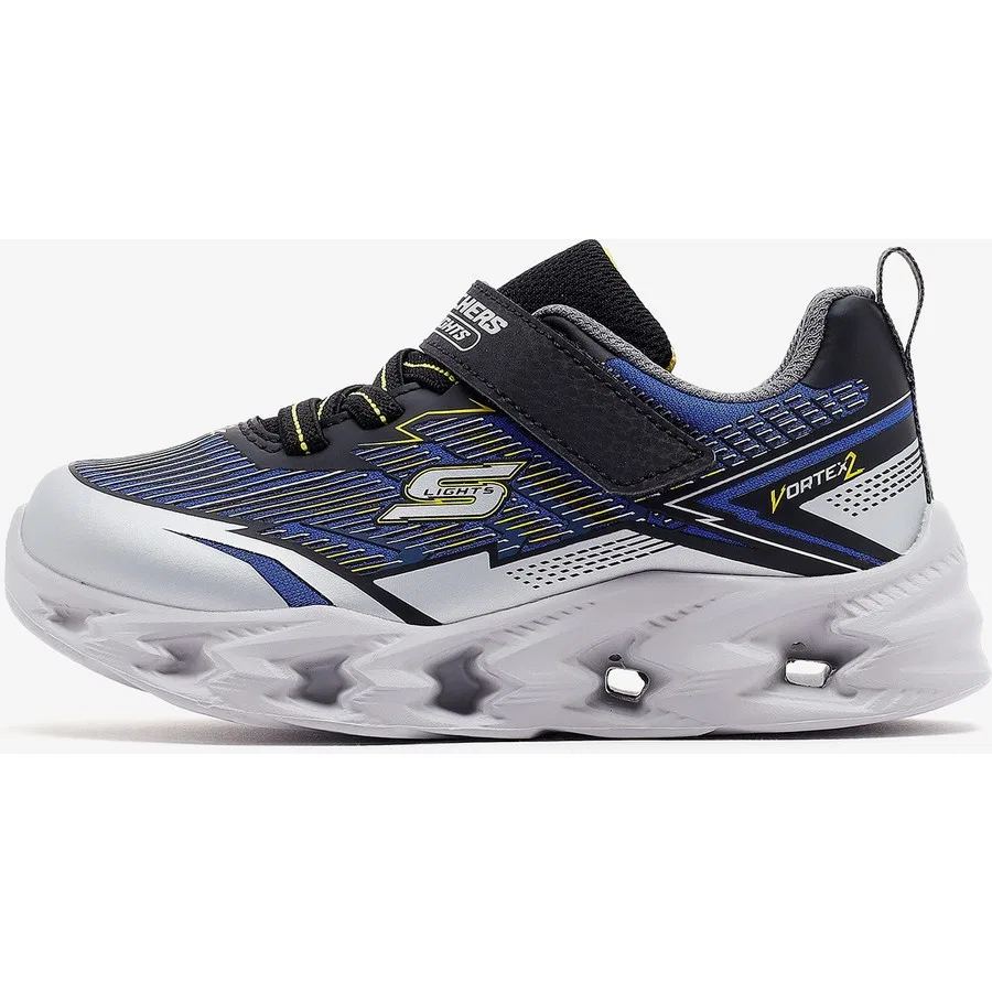 Кроссовки детские с подсветкой Vortex 2.0 Skechers, Черный