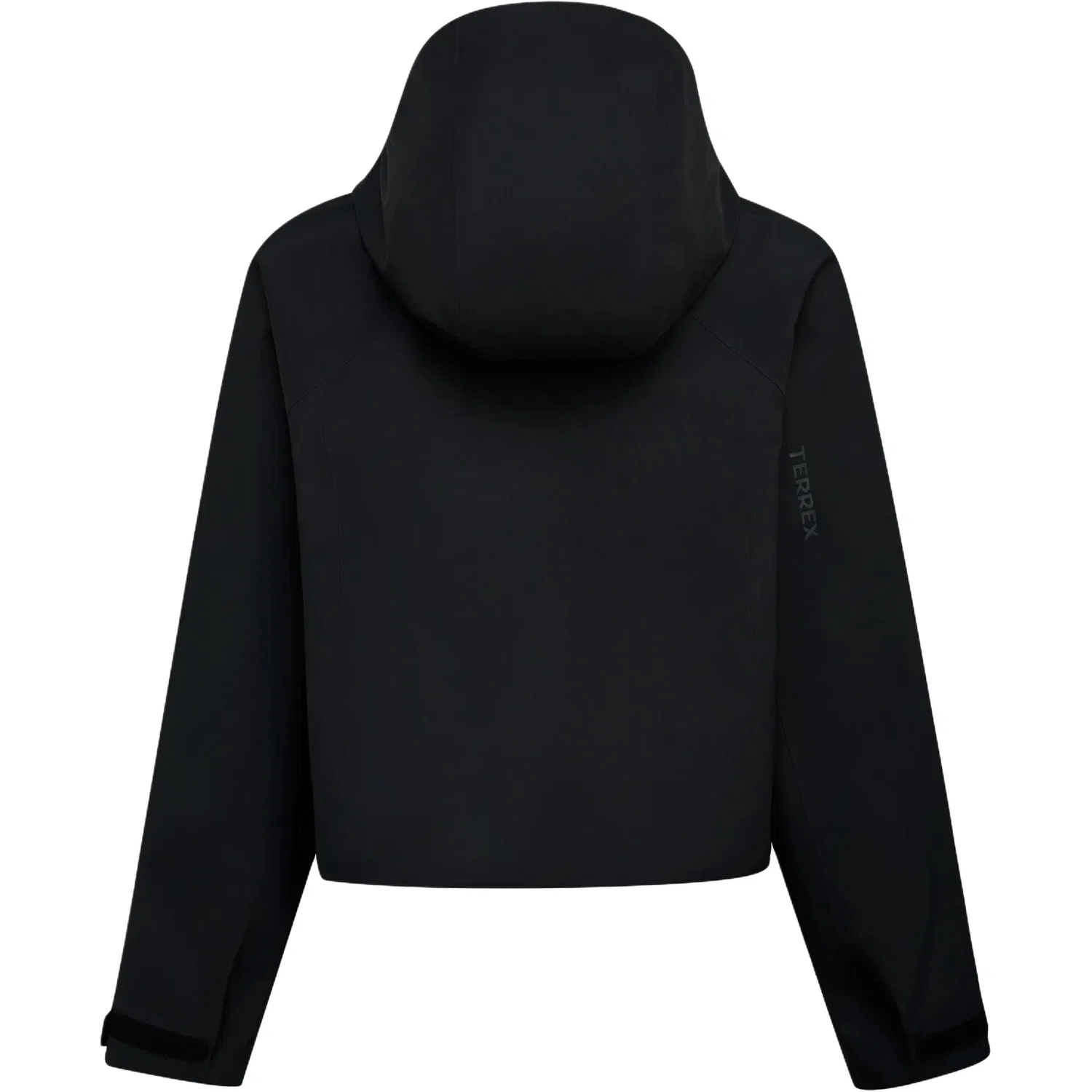 Женская ветровка с капюшоном Windbreaker, Adidas, Black — фото 3