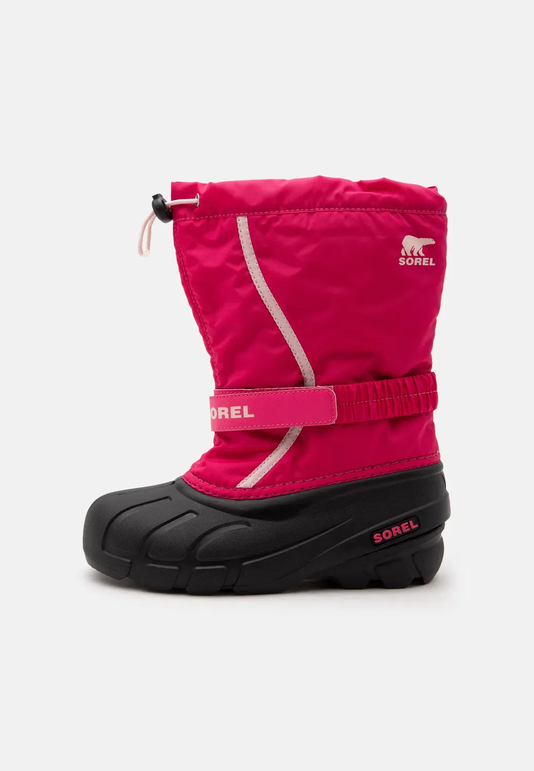 Детские унисекс сапоги с ворсом для детей постарше - зимние сапоги Sorel, Ultra Pink/Pink Salt