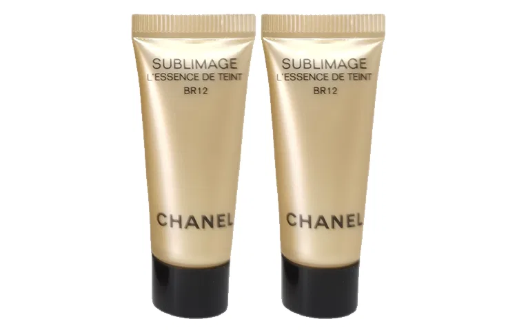 Женский набор пробников тонального крема CHANEL, 5 мл x 3, Essence Liquid Foundation, Black — фото 3