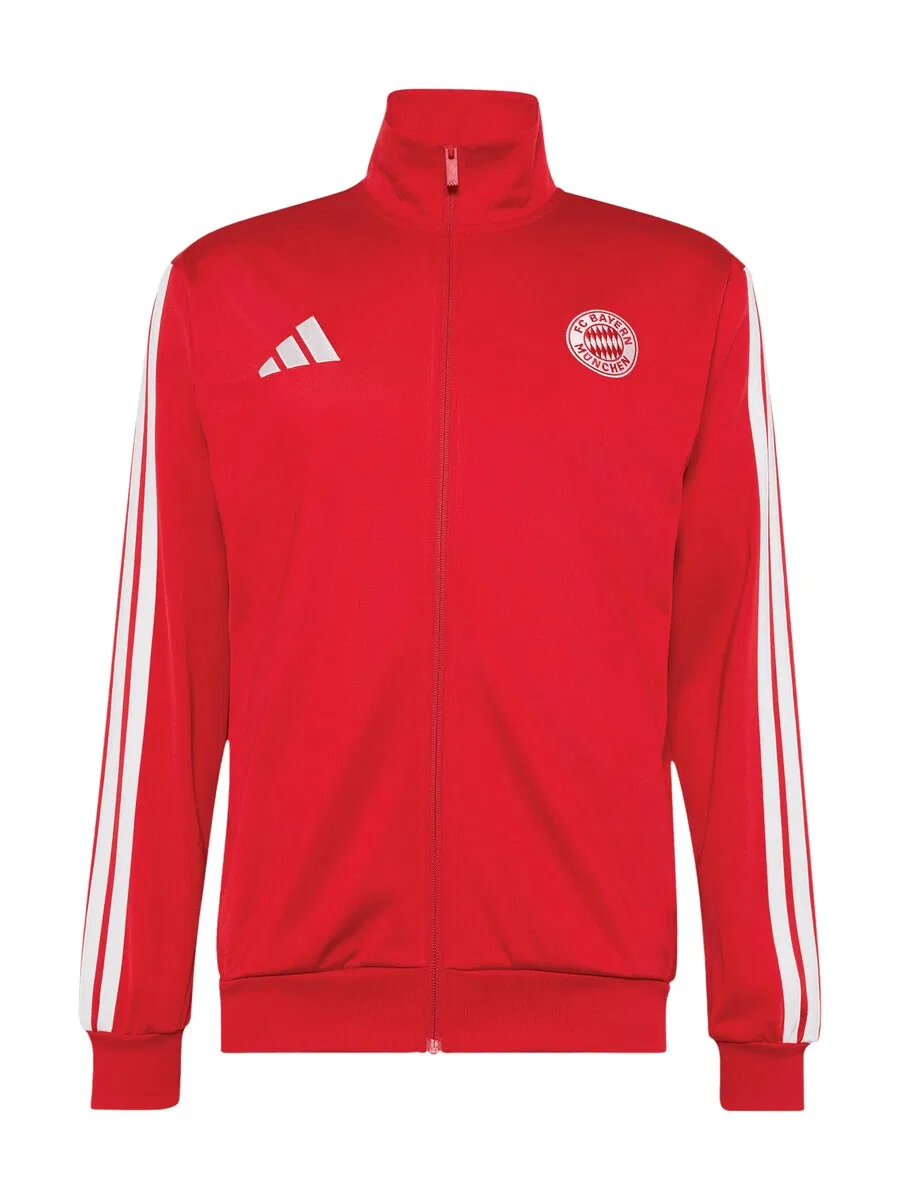 Худи на молнии ADIDAS PERFORMANCE, красное
