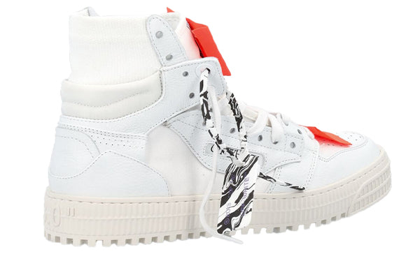 Кроссовки off-court 3.0 high-top sneakers white/orange Off-White, белый — фото 4