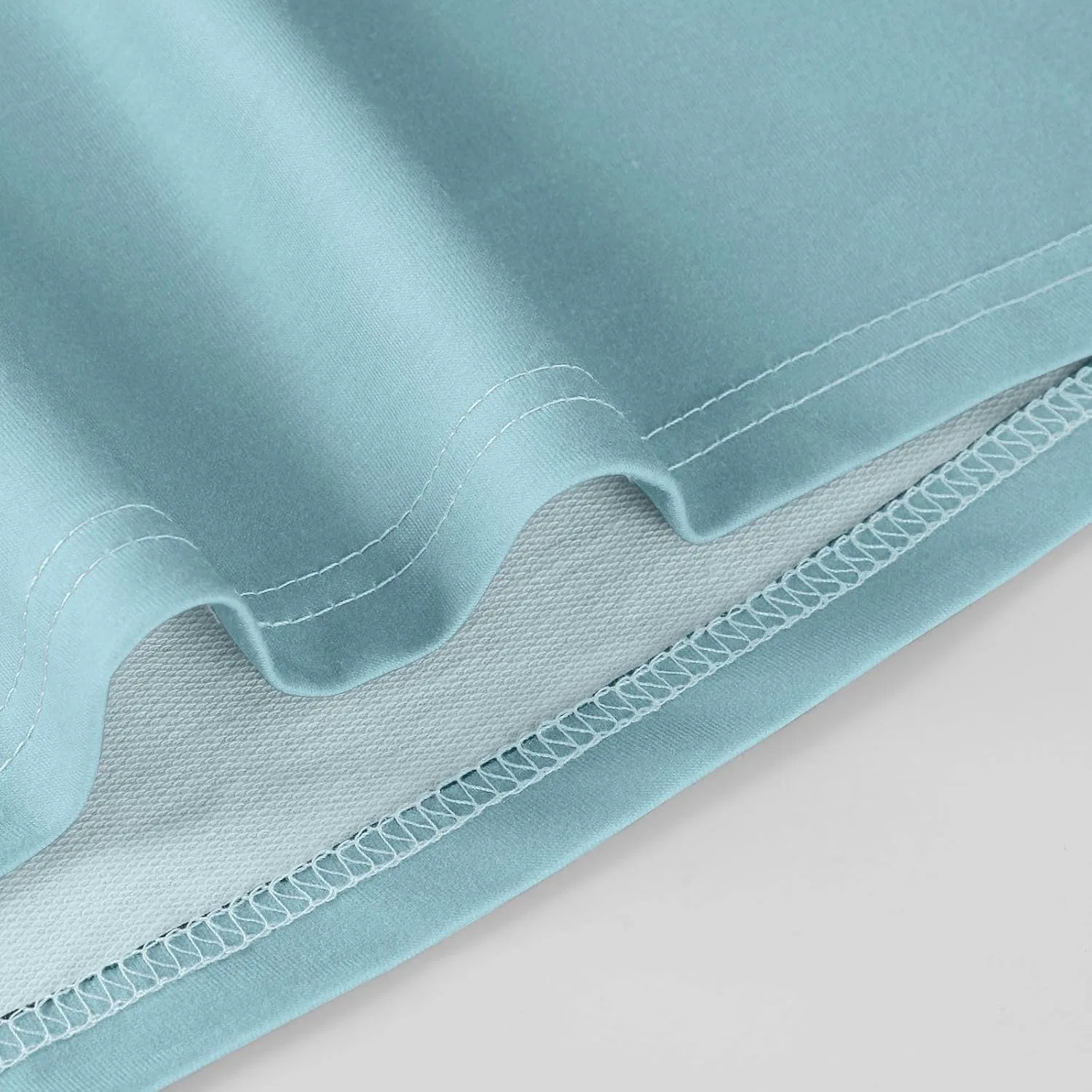 Мужская футболка с длинным рукавом реглан Color Block, Light Blue — фото 3