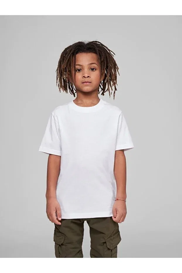 Детская футболка с принтом Children'S Oversize Unisex Back Japanese Text Vask, White I — фото 2