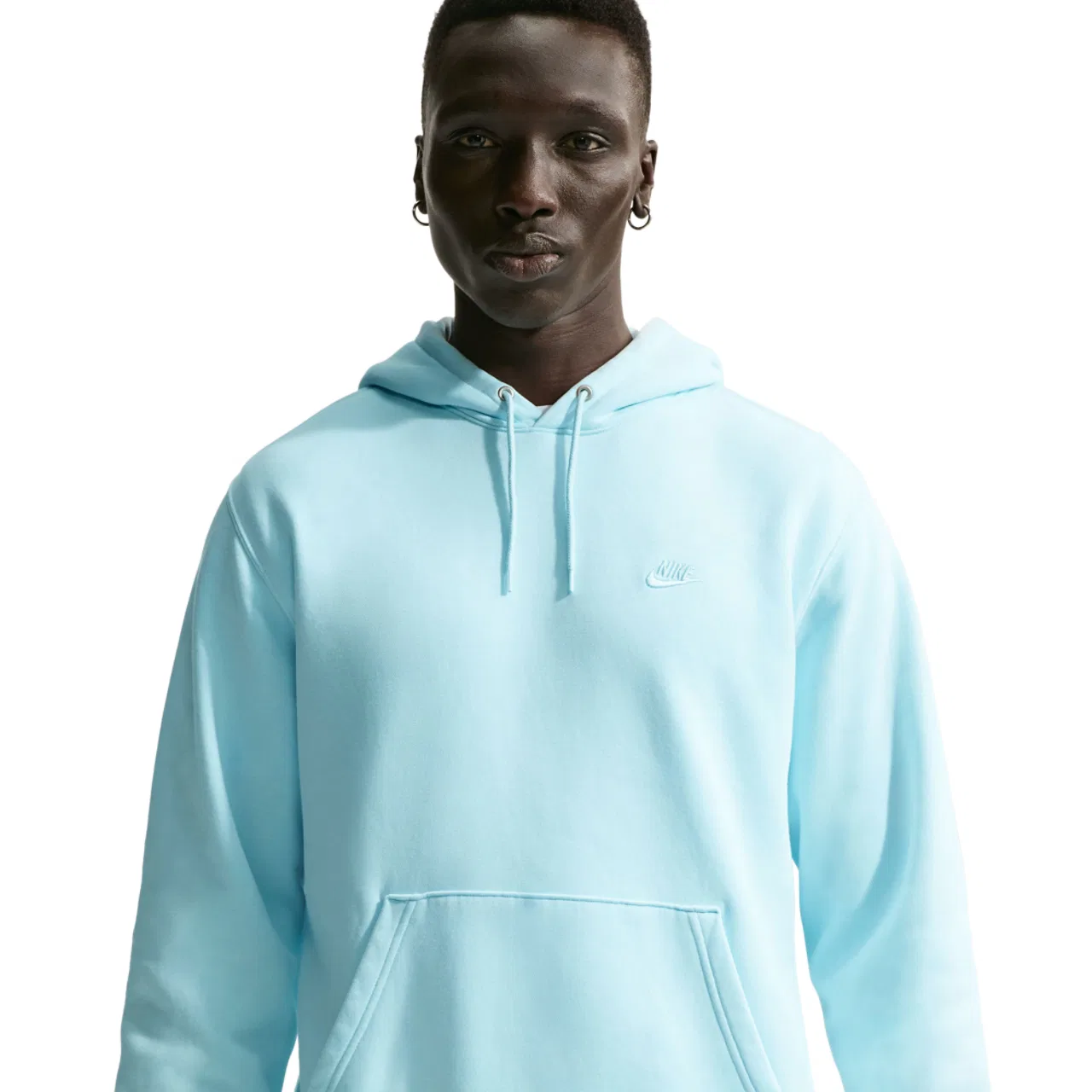 Мужское худи CWash Club Basketball Nike, синий