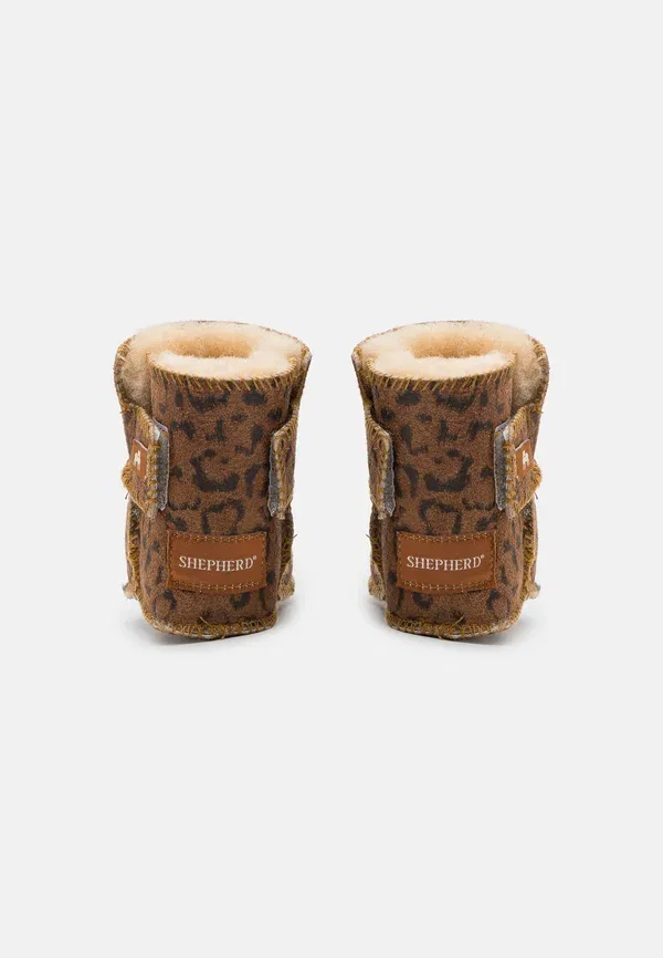 Ботинки из овчины Boras unisex Shepherd, Chestnut, каштановый — фото 3