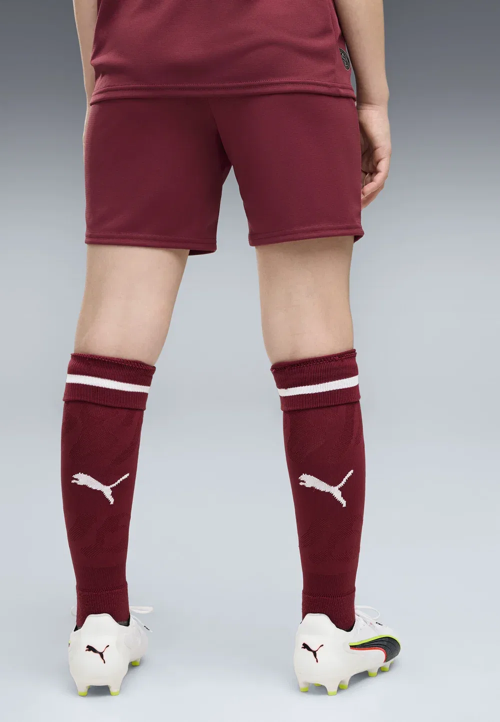 Шорты ФК РБ Зальцбург 26/27 унисекс - спортивные шорты Puma, Team Regal Red- White — фото 2