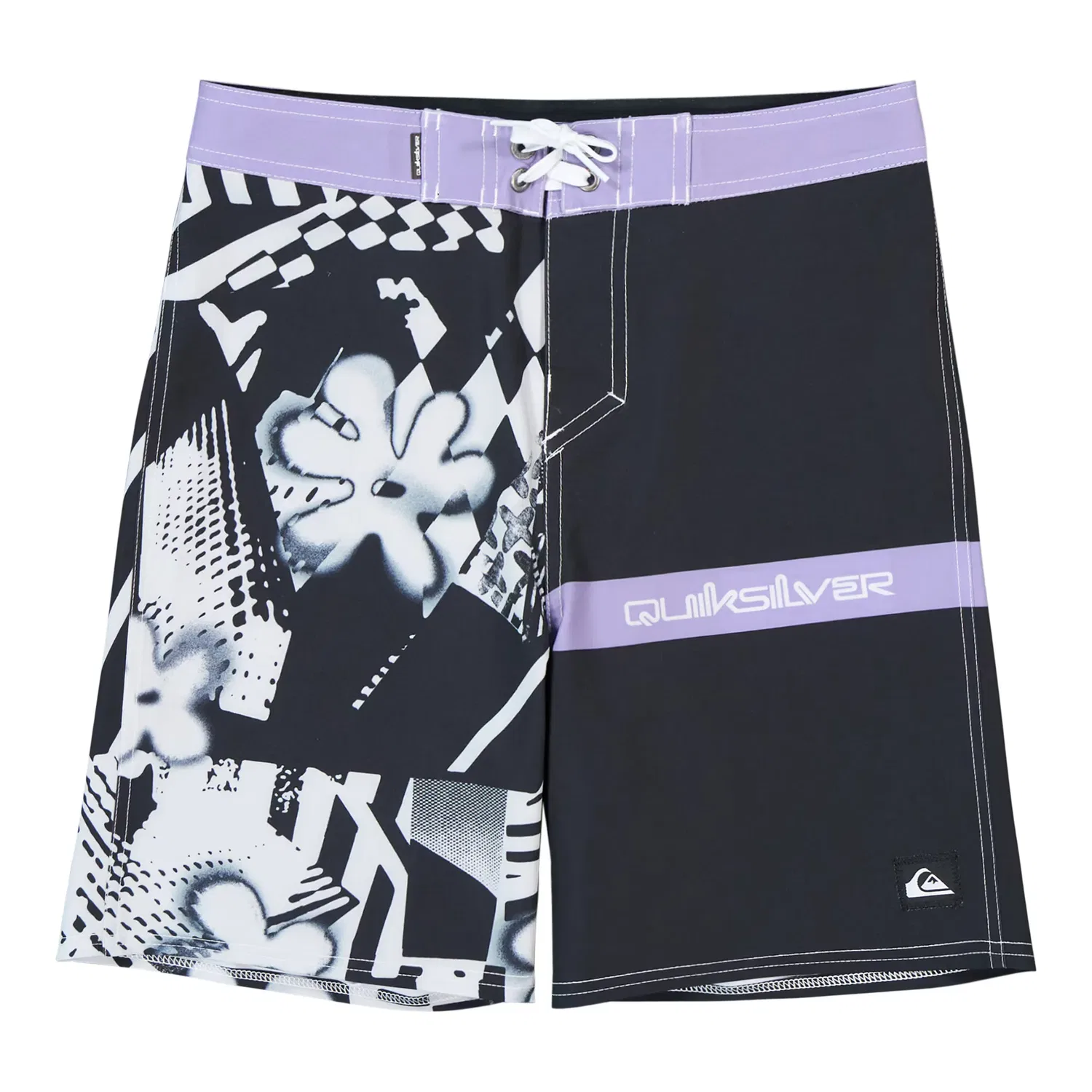 Детские шорты для плавания с принтом Surfsilk Straight 17" Quiksilver, Multicolor