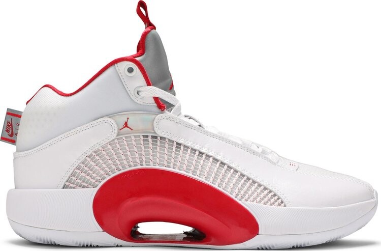 

Кроссовки Air Jordan 35 PF Fire Red Alternate, белый