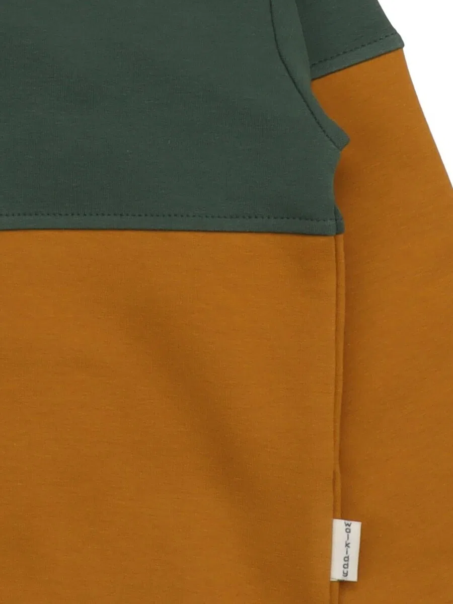Толстовка Walkiddy 'Crazy Machines' зеленого цвета — фото 3