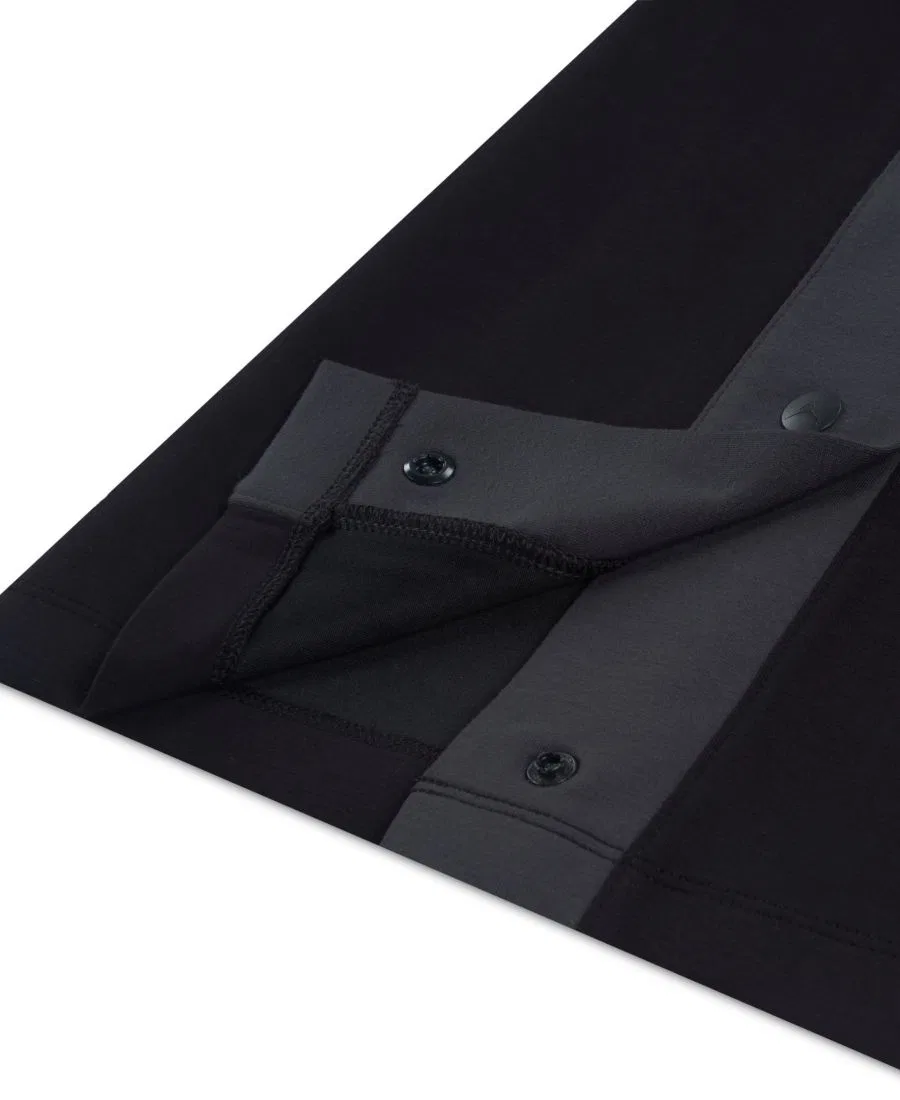 Штаны свободного кроя Allstar Snap Drawcord Jordan, Black — фото 4