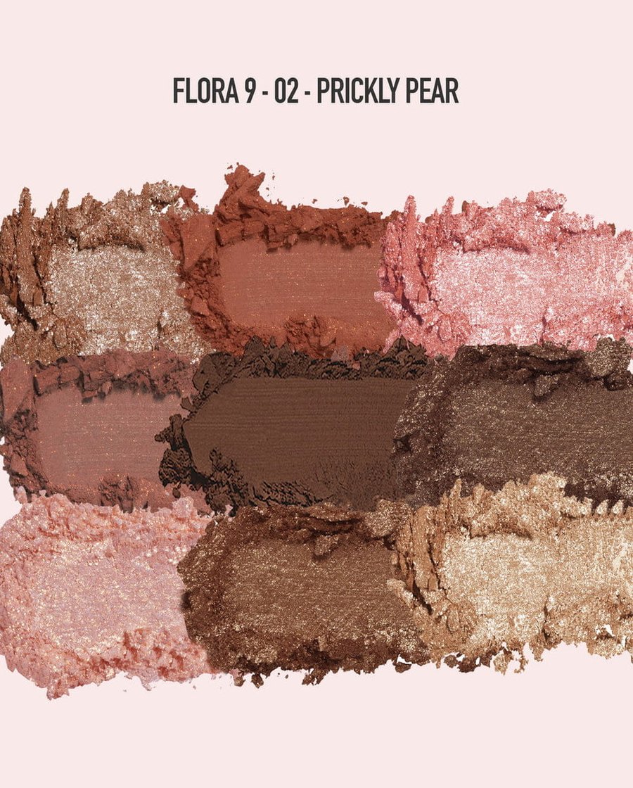 Jason Wu Flora 9 Shadow Palette в цвете Prickly Pear / Палитра теней для век в красивых оттенках — фото 3