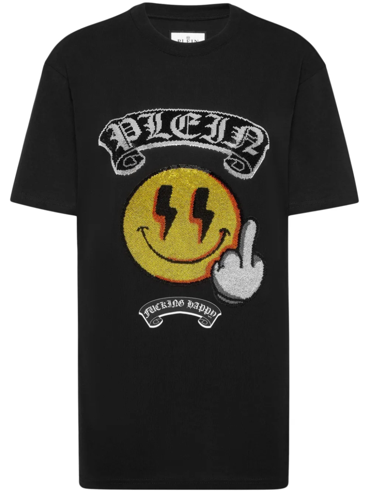 

Футболка Philipp Plein Smile, черный