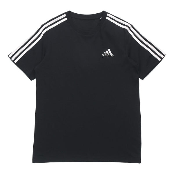 

Футболка adidas M 3s Sj T Sports Training Stripe Round Neck Short Sleeve Black, черный